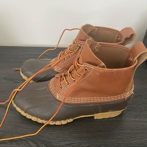 Bean boots 6” excellent condition